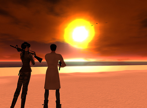 Scene de Second Life